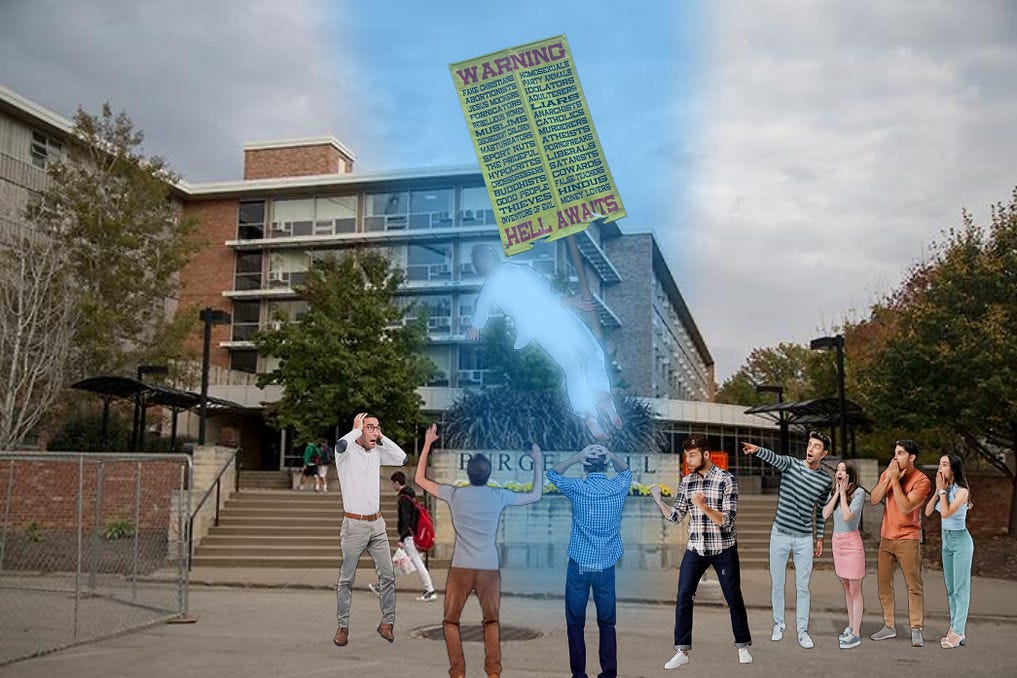 sign guy rapture