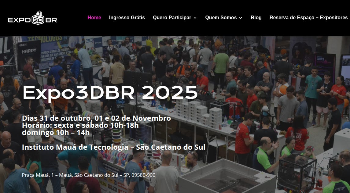 Expo3DBR 2025 - Emanuel Campos - Impresso3D