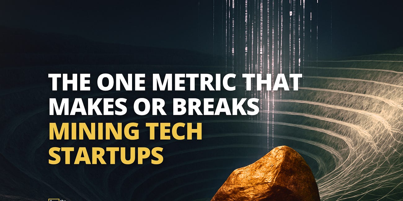 Time-to-Revenue: The One Metric That Makes or Breaks Mining Tech Startups