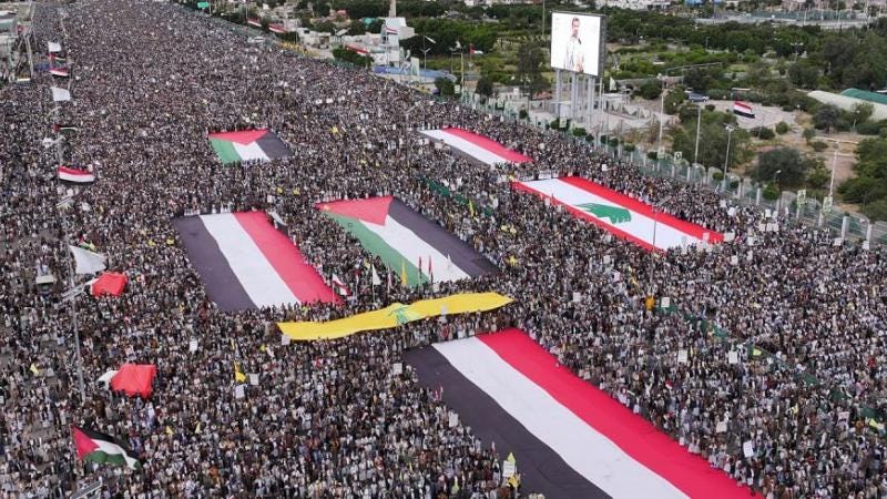 تنديدًا بالعدوان على غزة ولبنان.. تظاهرات حاشدة في اليمن والأردن |  التلفزيون العربي