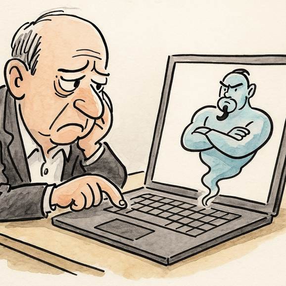 A person looking at a cartoon of a person on a computer

AI-generated content may be incorrect.