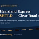 Heartland Express Q2 Update