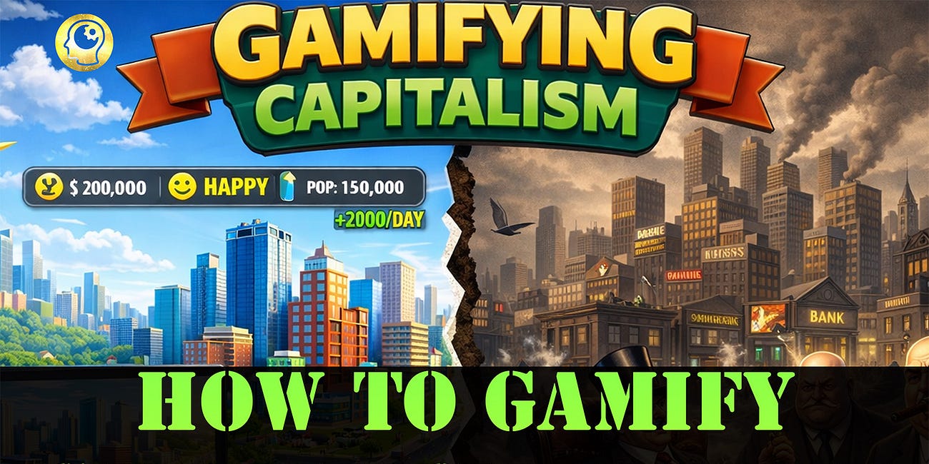 How To Gamify Capitalism And Fix The World