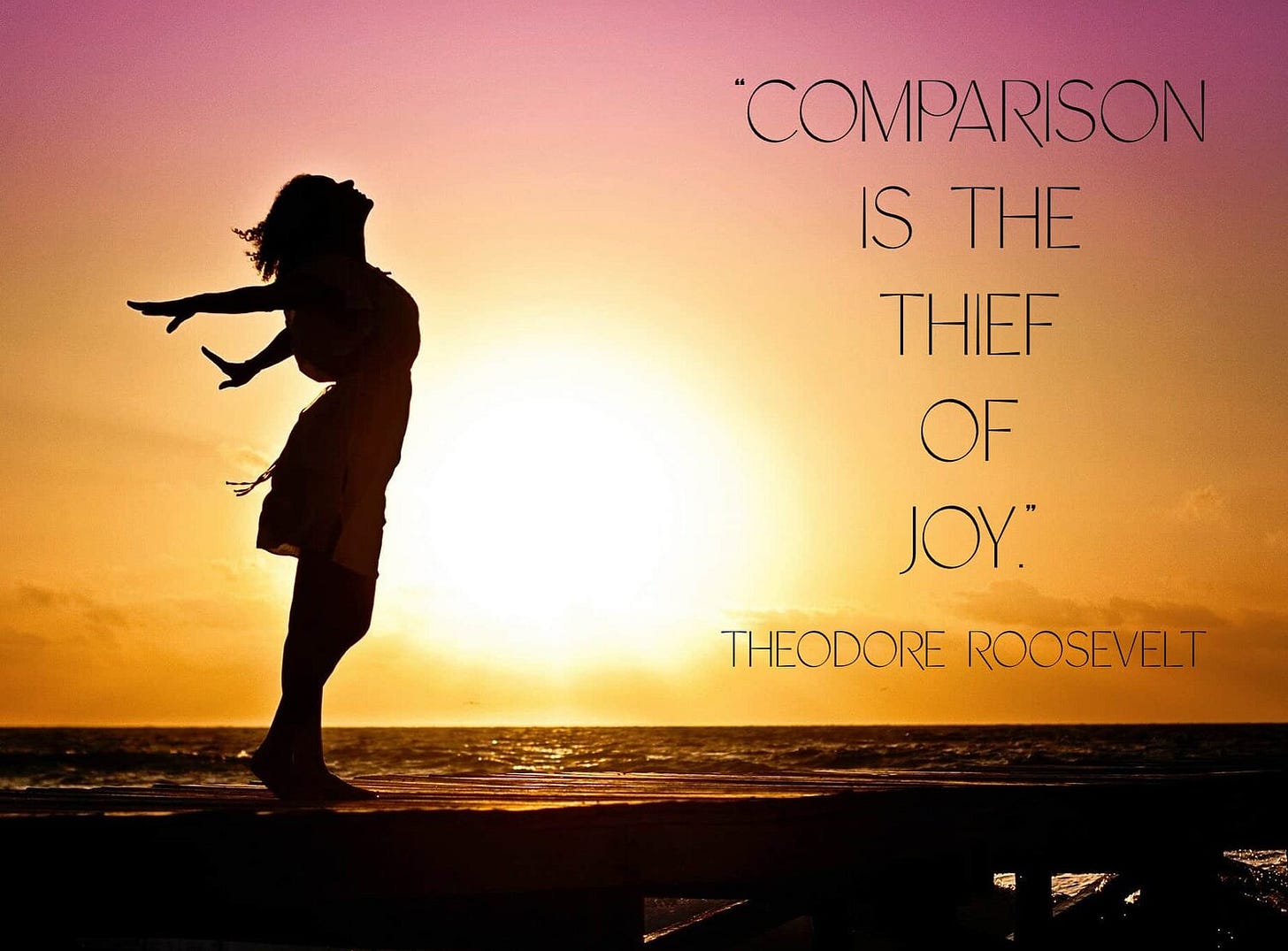 Comparison Is The Thief Of Joy — Untitled