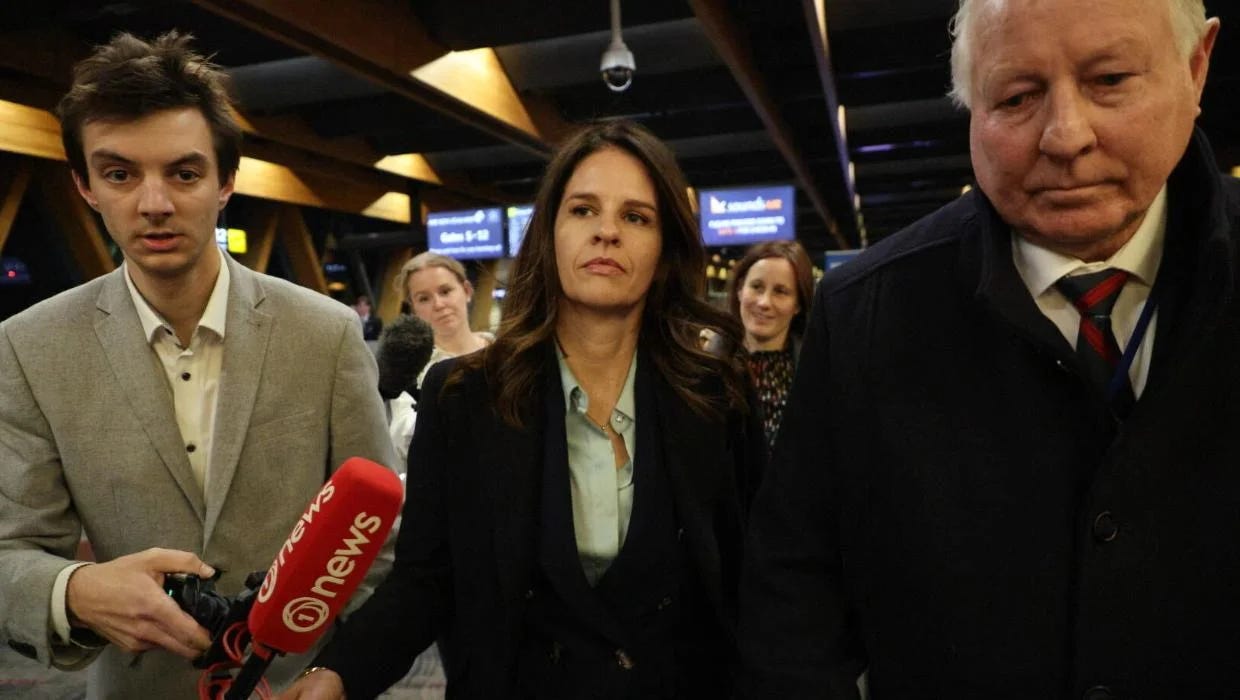 Education Minister Erica Stanford declined to answer questions about Christopher Luxon’s leadership as she arrived at Wellington Airport ahead of National’s urgent caucus meeting.