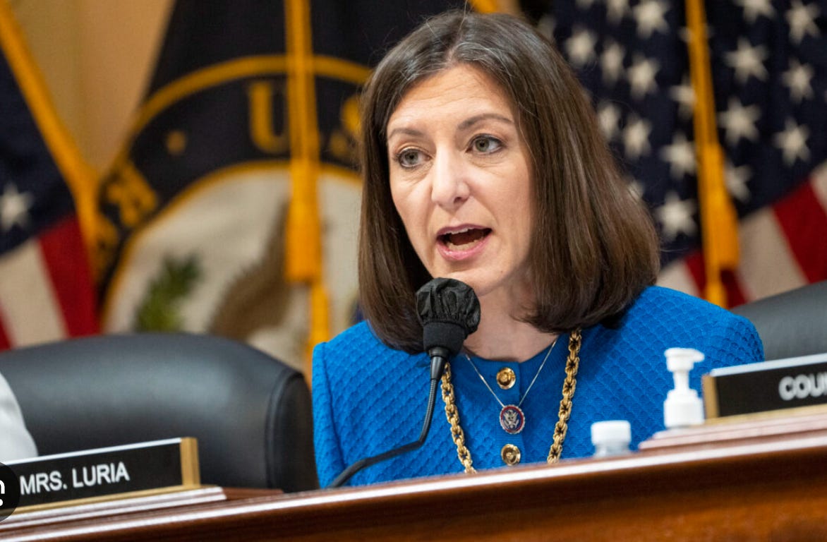 Loria Ursury Answering the Call Again: Elaine Luria’s Courageous Return to Congress ...