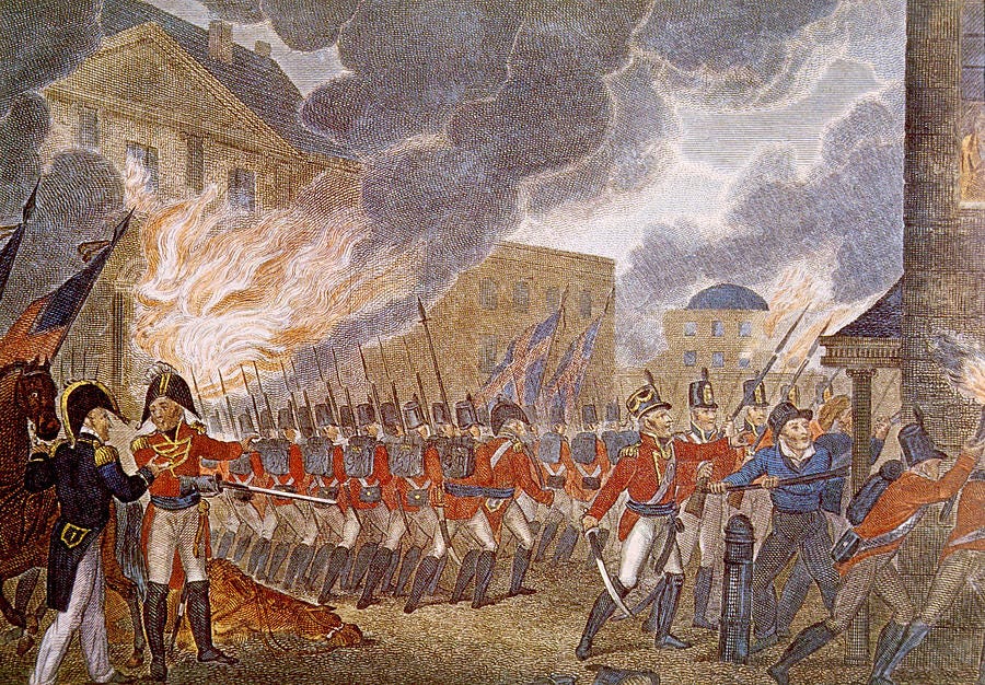 Burning of Washington - Wikipedia Burning of Washington - Wikipedia