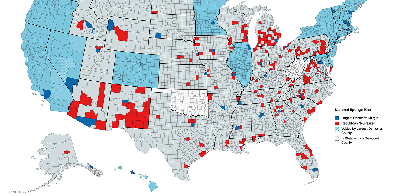 Democrats Control 18 States With Just a Single County in Each - Inside the Impact of Urban Election Rigging