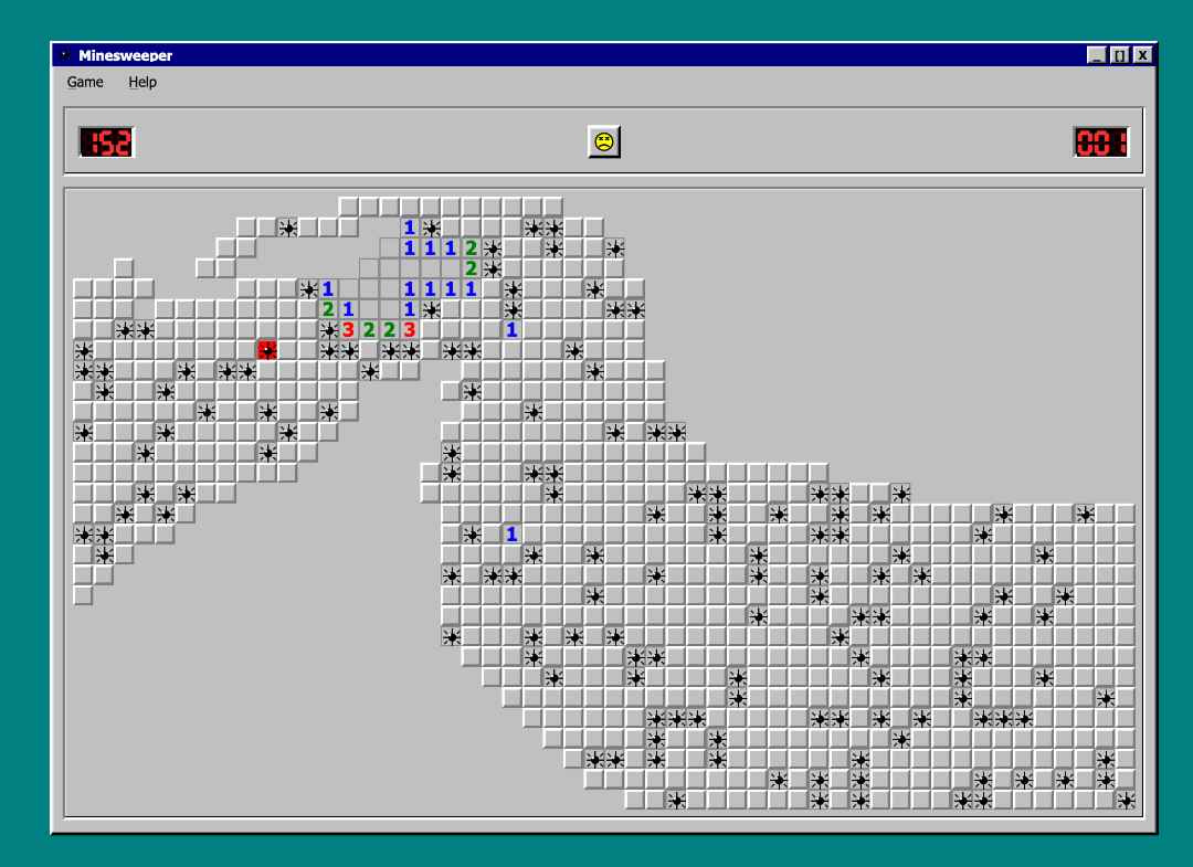 Minesweeper but it’s the Strait of Hormuz