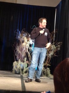 Mark Sheppard Looking as Sassy as Crowley