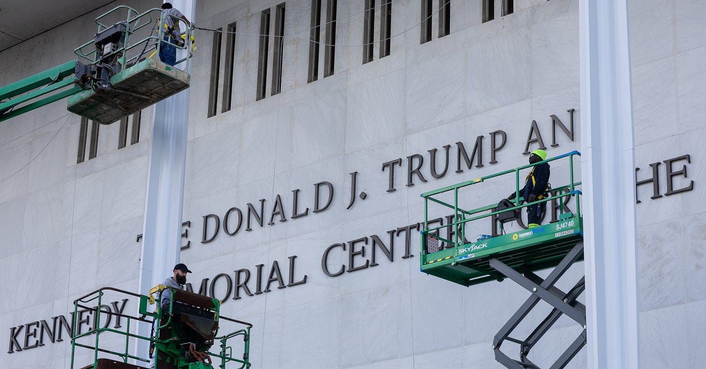 Ohio lawmaker sues Trump and others over Kennedy Center name change -  POLITICO