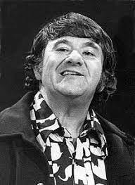 Close up of the late actor comedian Buddy Hackett whose mouth never fully recovered from having Bell’s palsy as a child.