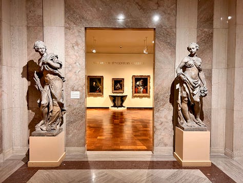 gallery, display, exhibits, floor, walls