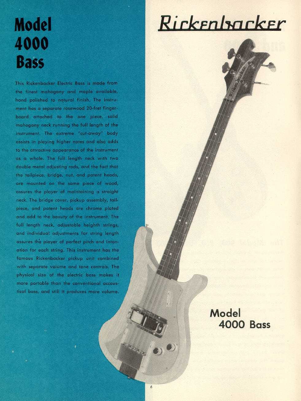 4000 Ricky Timeline: The Evolution of the 4000 - by Andy White