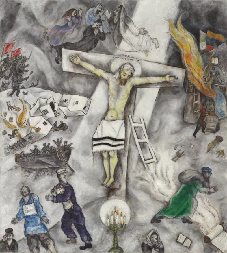 Marc Chagall - Crucifixion blanche (1943)