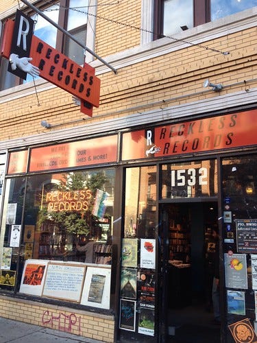 Image result for reckless records chicago