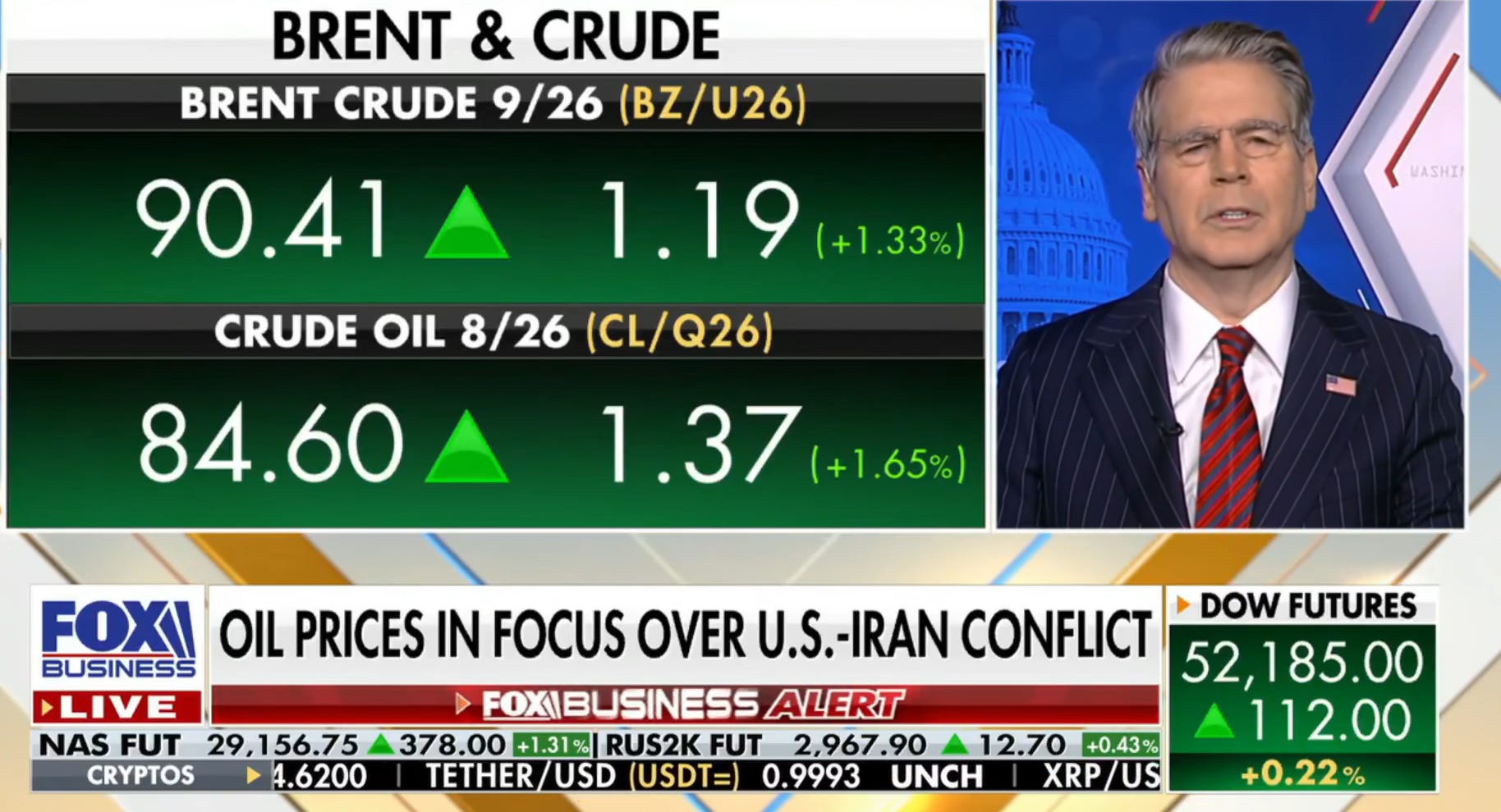 Secretary Bessent says we have found the Ayatollah's money man, and the Gulf heats up