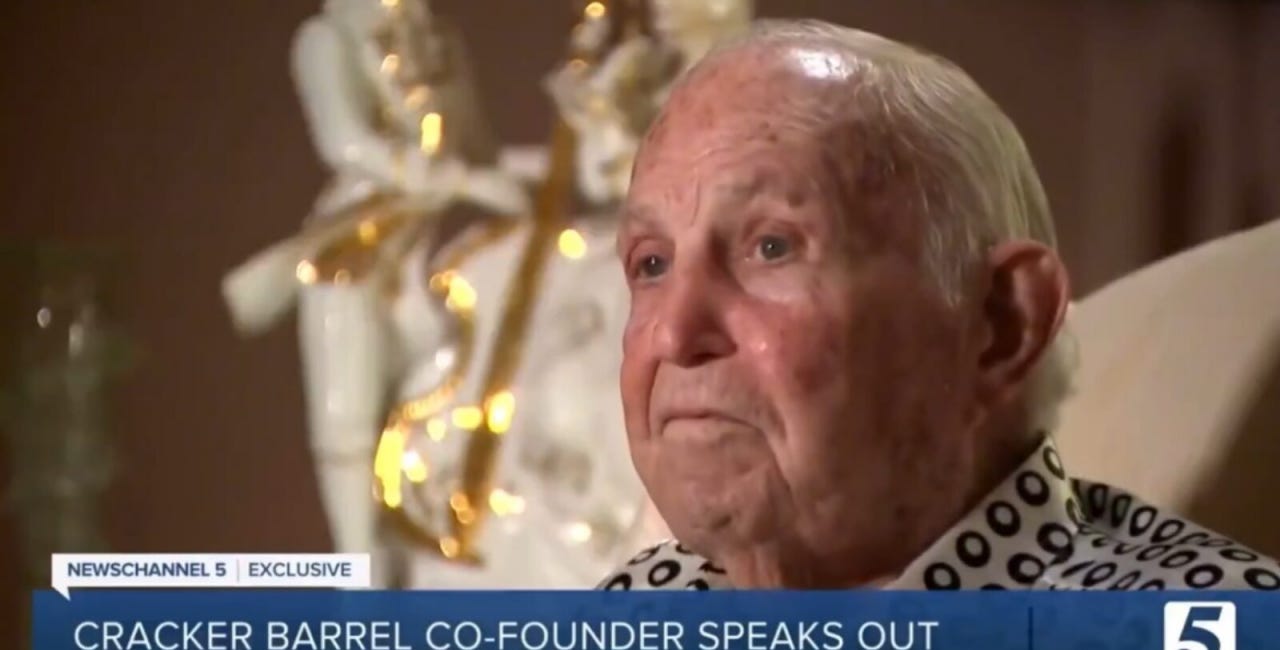Cracker Barrel’s Founder Has Some Strong Words for the Woke CEO Trying to Rebrand His Old Country Store