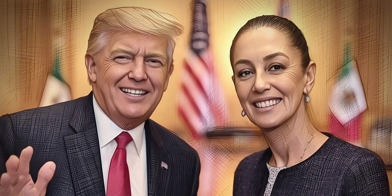 Trump se desvive en sugestivos halagos para Sheinbaum: "fantástica, muy buena, muy elegante"