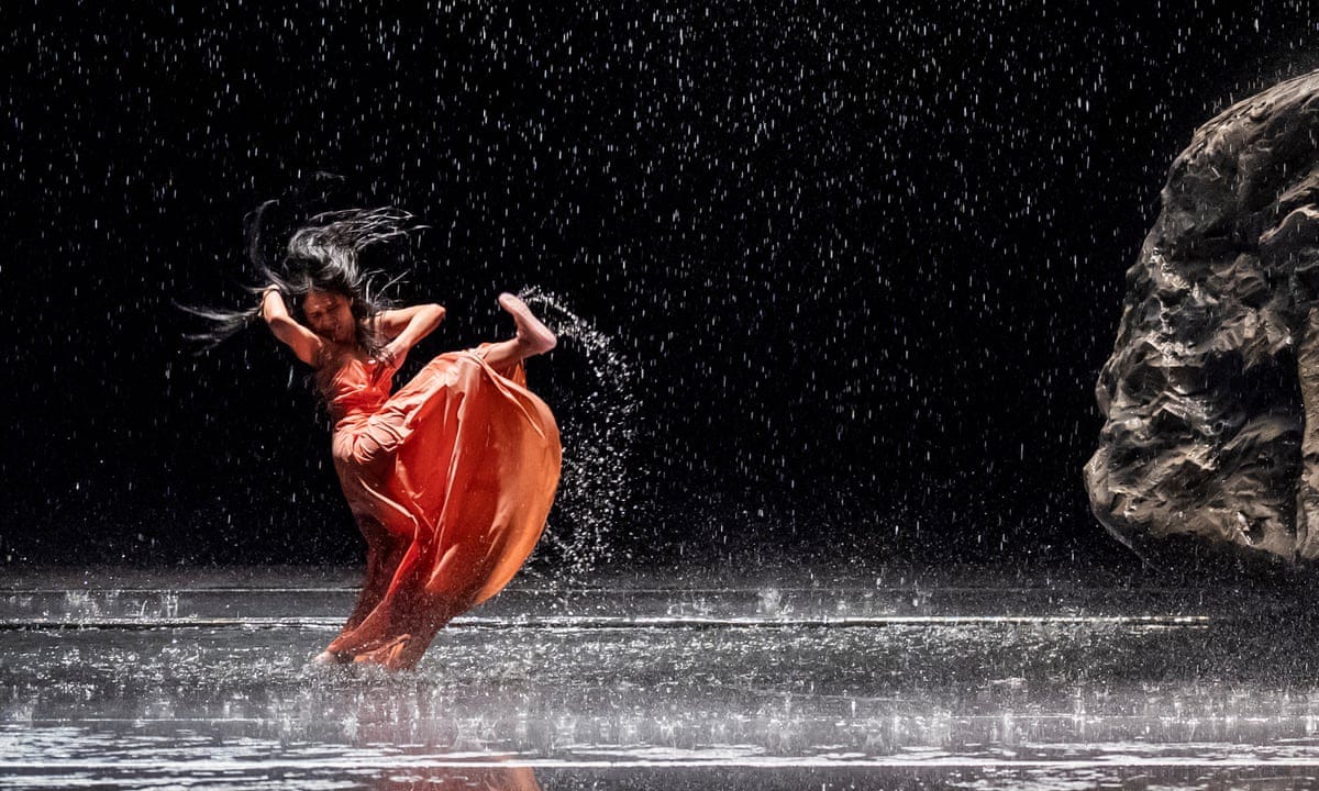 Tanztheater Wuppertal Pina Bausch: Vollmond review – glamorous, surreal and  very, very wet | Stage | The Guardian