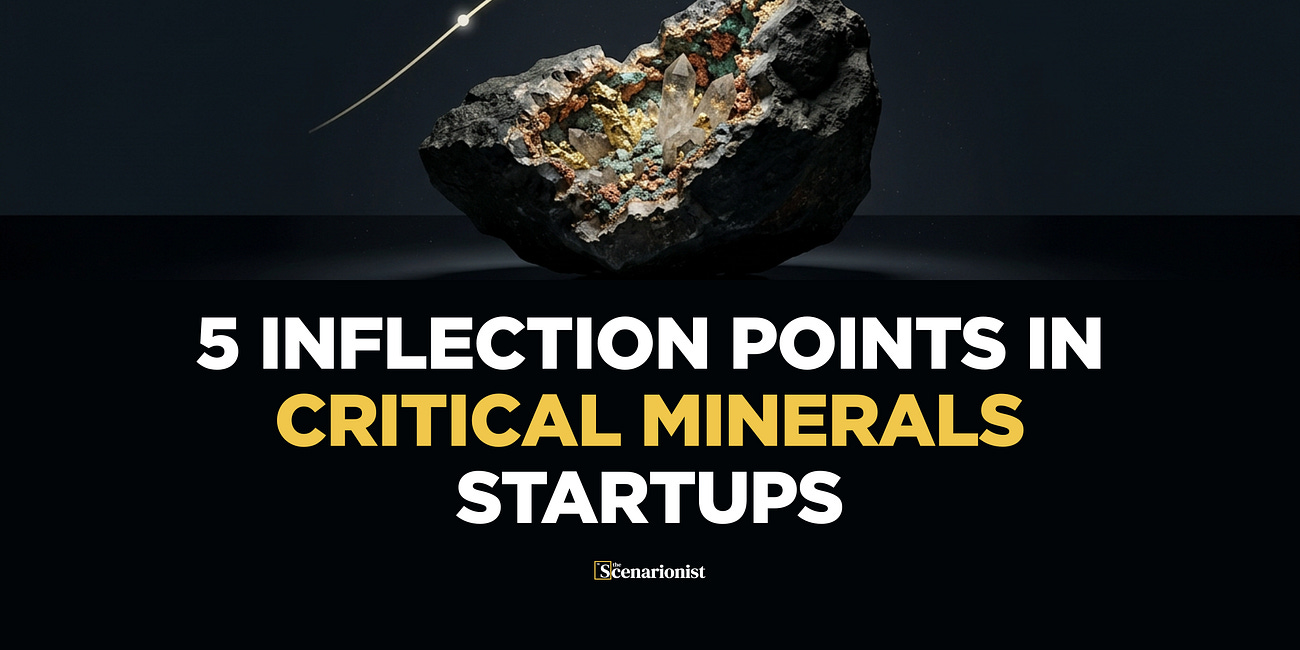 5 Inflection Points in Critical Minerals Startups