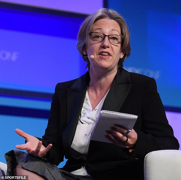 'The party’s plans would essentially allow men to gain the legal status of women with no safeguards', Joyce (pictured) writes