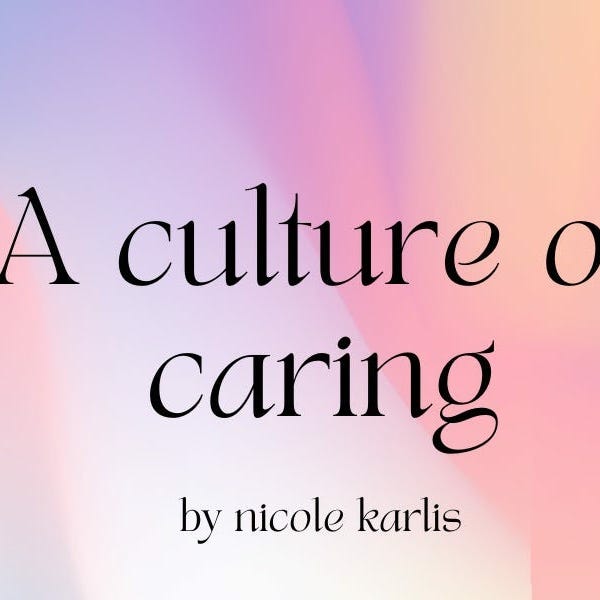 A Culture of Caring