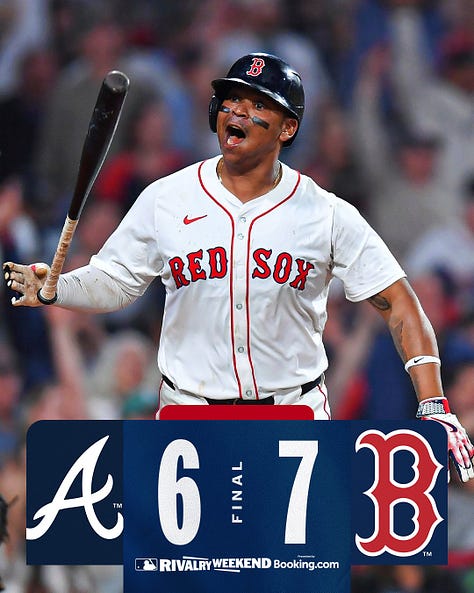 MLB graphics for Rivalry Weekend
