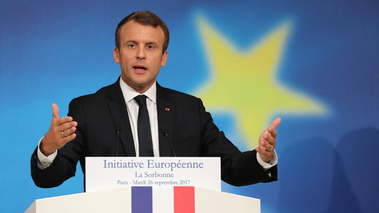 France: What Remains of Macron's Sorbonne Speech Five Years Later?
