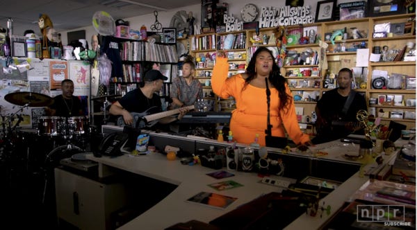 Lizzo @Tiny Desk Concert [Live]