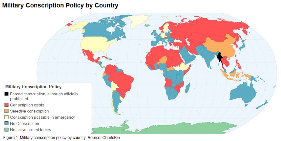 Conscription: a modern case of slavery? — david ehrhardt Conscription: a modern case of slavery? — david ehrhardt