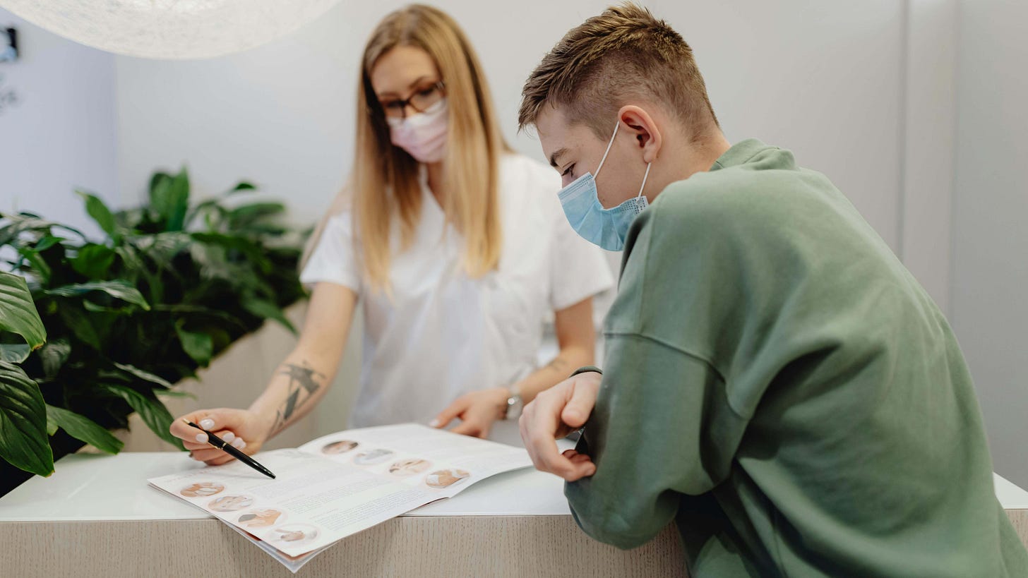 People at the office.