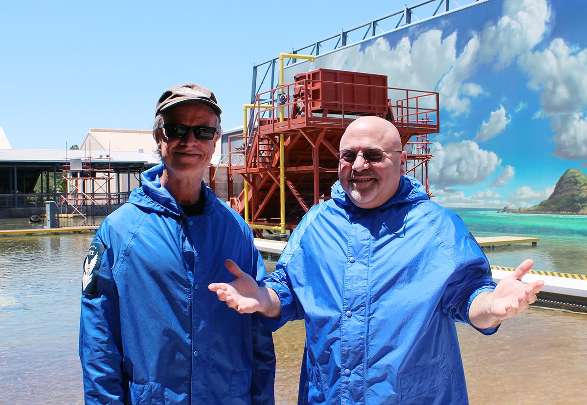 Robert and Arthur Levine at Disney’s Hollywood Studios
