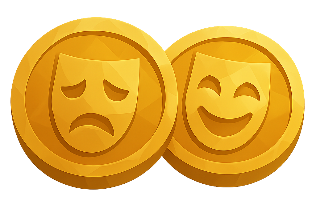 love vs. hate coins