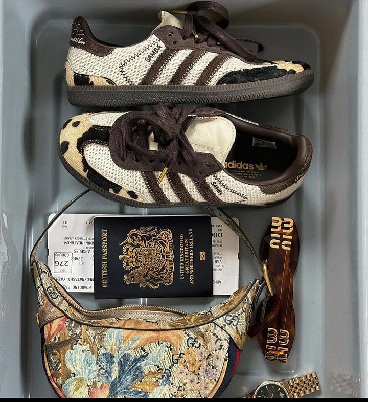 summer trends airport and matcha