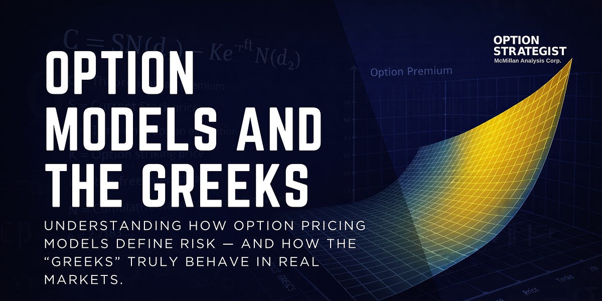 Option Models and “The Greeks” Webinar