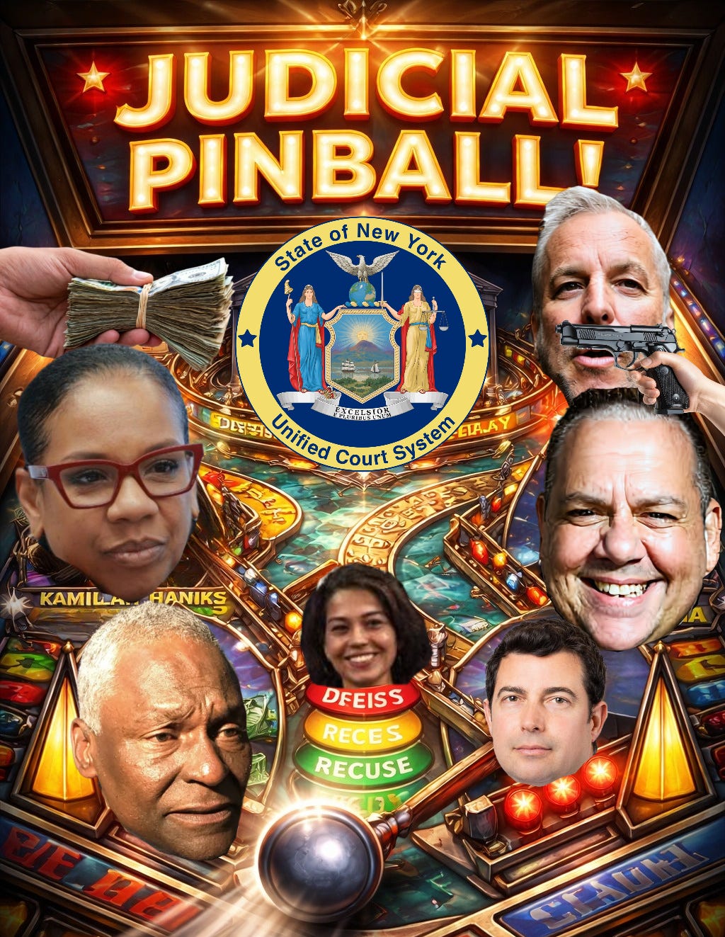 New York Courts Judicial Pinball: Luthmann’s politically charged collections case raises conflict concerns and questions about discovery. New York Courts Judicial Pinball: Luthmann’s politically charged collections case raises conflict concerns and questions about discovery.