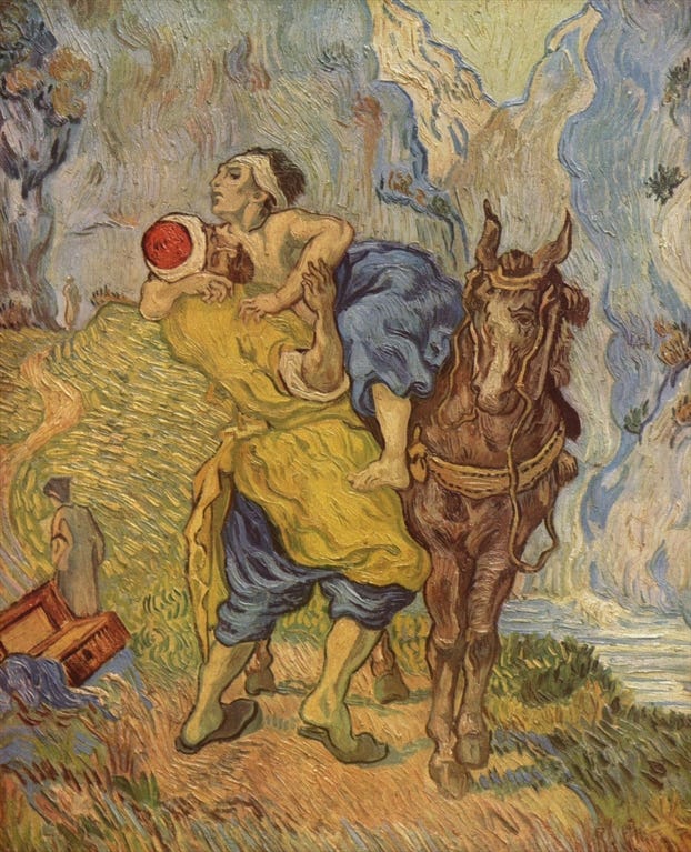 The Good Samaritan by Vincent Van Gogh (1890)