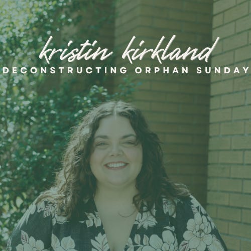Deconstructing Orphan Sunday logo