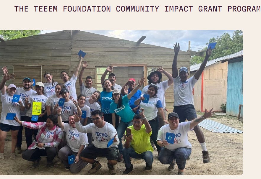 Sub Stack Substructure OPORTUNIDAD DE FINANCIAMIENTO | TEEEM Foundation – Community Impact ...