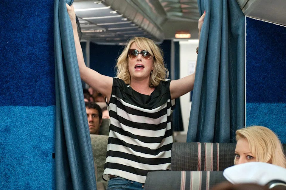 Bridesmaids' at 10: Revisiting that iconic airplane scene with Flight Attendant Steve (aka 'Stove') Bridesmaids' at 10: Revisiting that iconic airplane scene with Flight Attendant Steve (aka 'Stove')