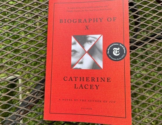 Biography of X” by Catherine Lacey - by Scott Spires