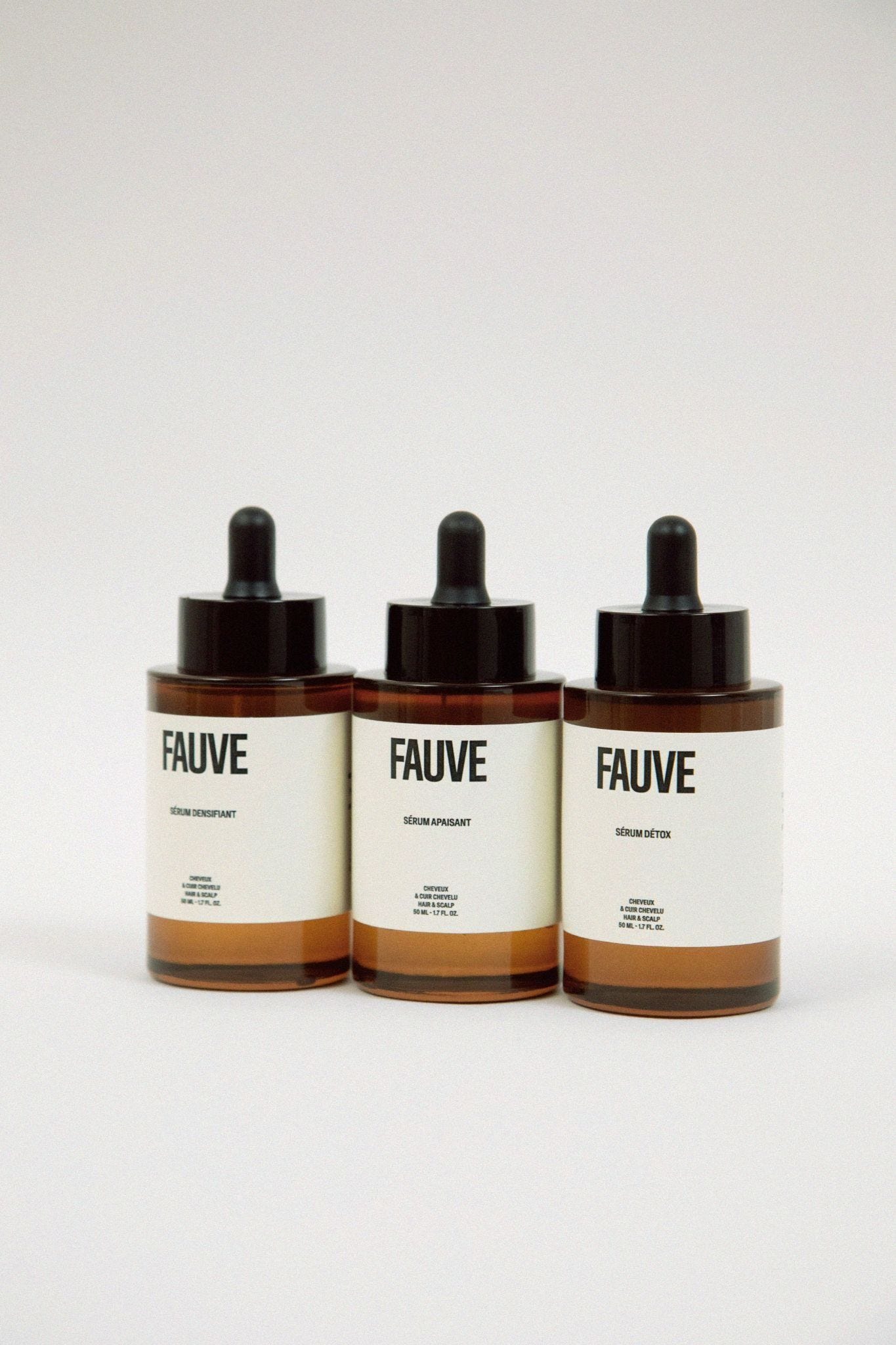 Haircare product by Fauve displayed in Paris Haircare product by Fauve displayed in Paris