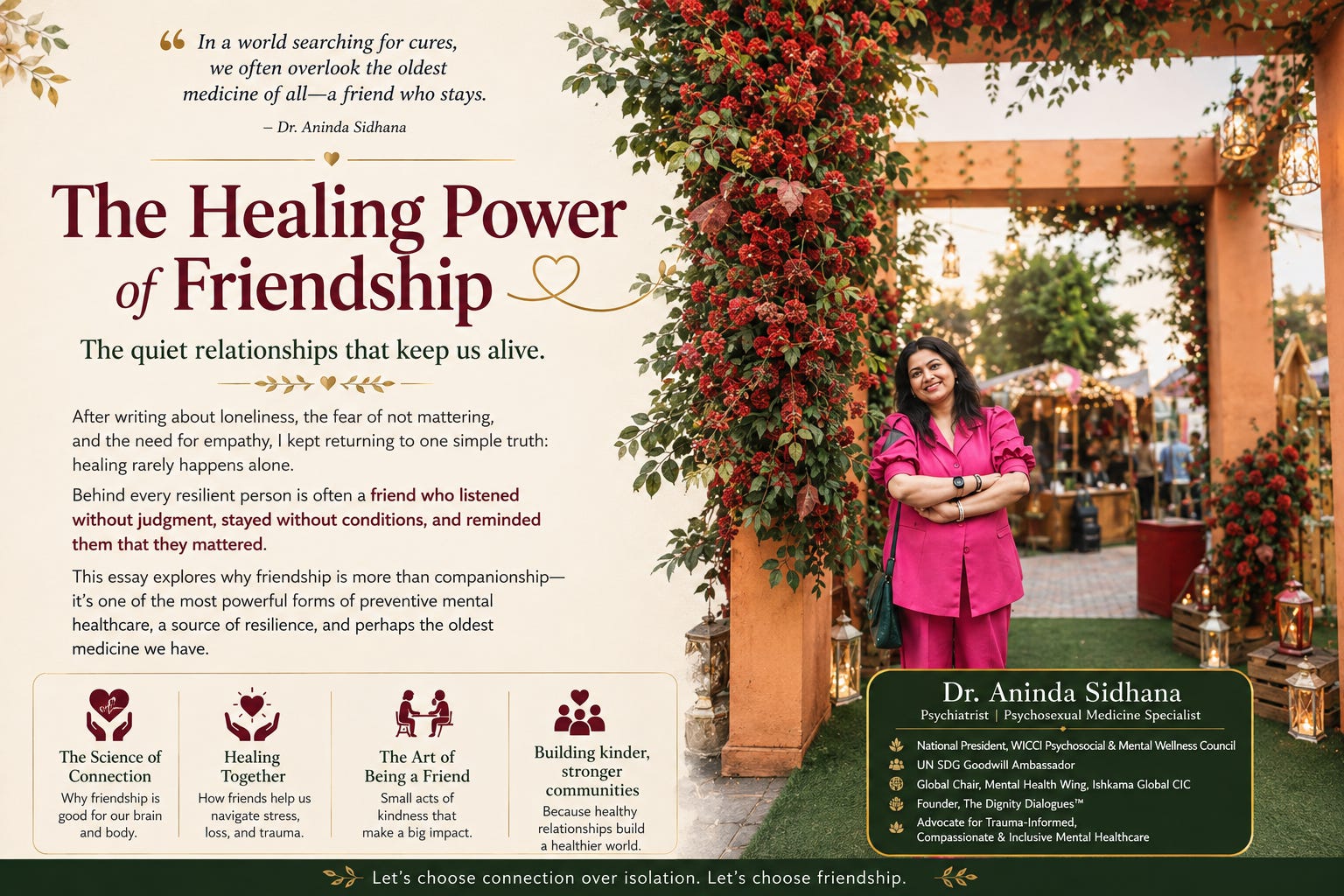The Healing Power of Friendship