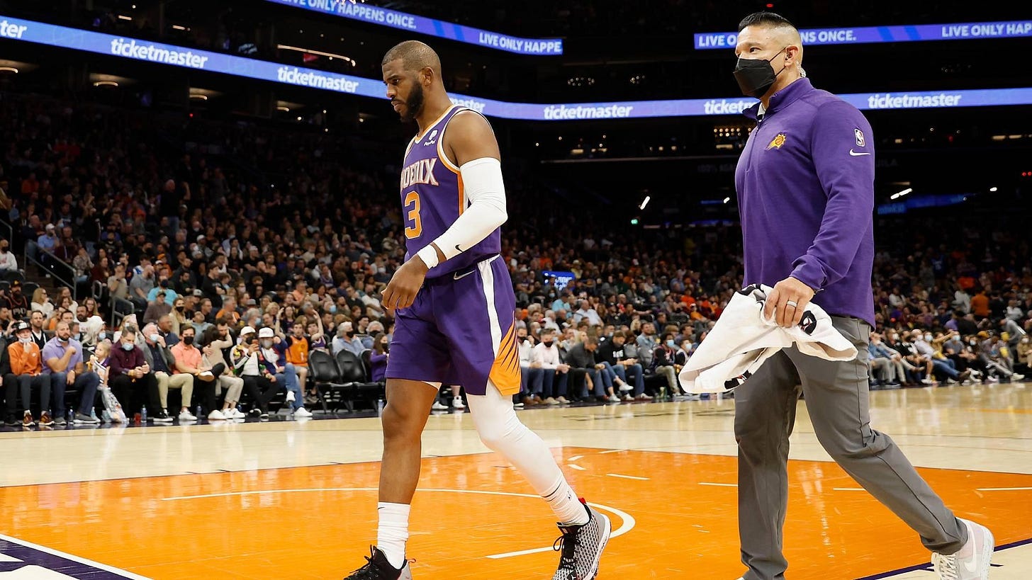 Chris Paul injury update: Suns All-Star guard&#39;s MRI reveals right thumb  fracture | Sporting News