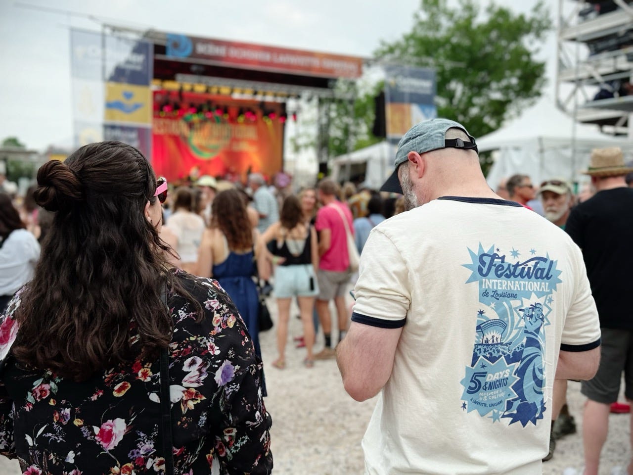 Le Festival International de Louisiane, à Lafayette aux États-Unis.