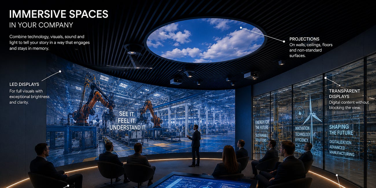 How to create an immersive corporate space that truly makes an impact