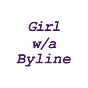Girl With a Byline