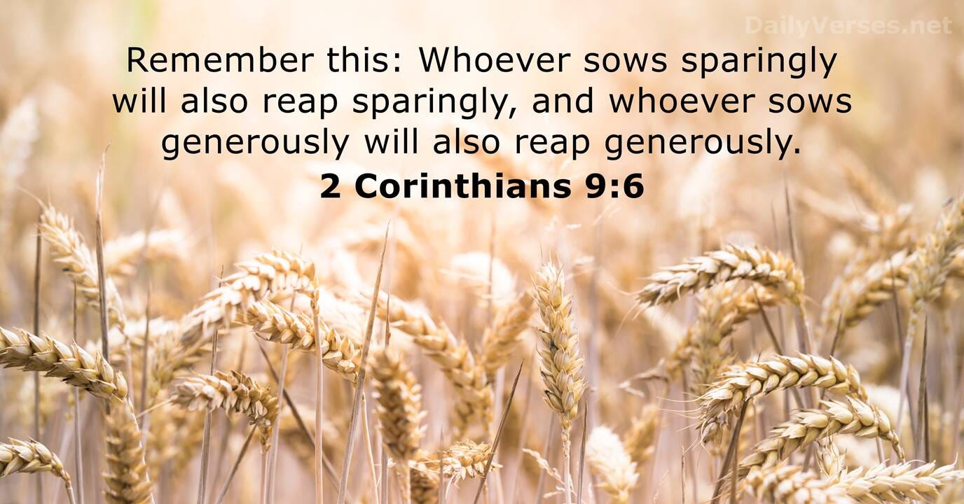 2 Corinthians 9 - DailyVerses.net