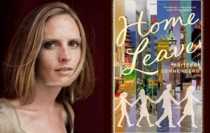 Brittani Sonnenberg with Home Leave cover Brittani Sonnenberg with Home Leave cover